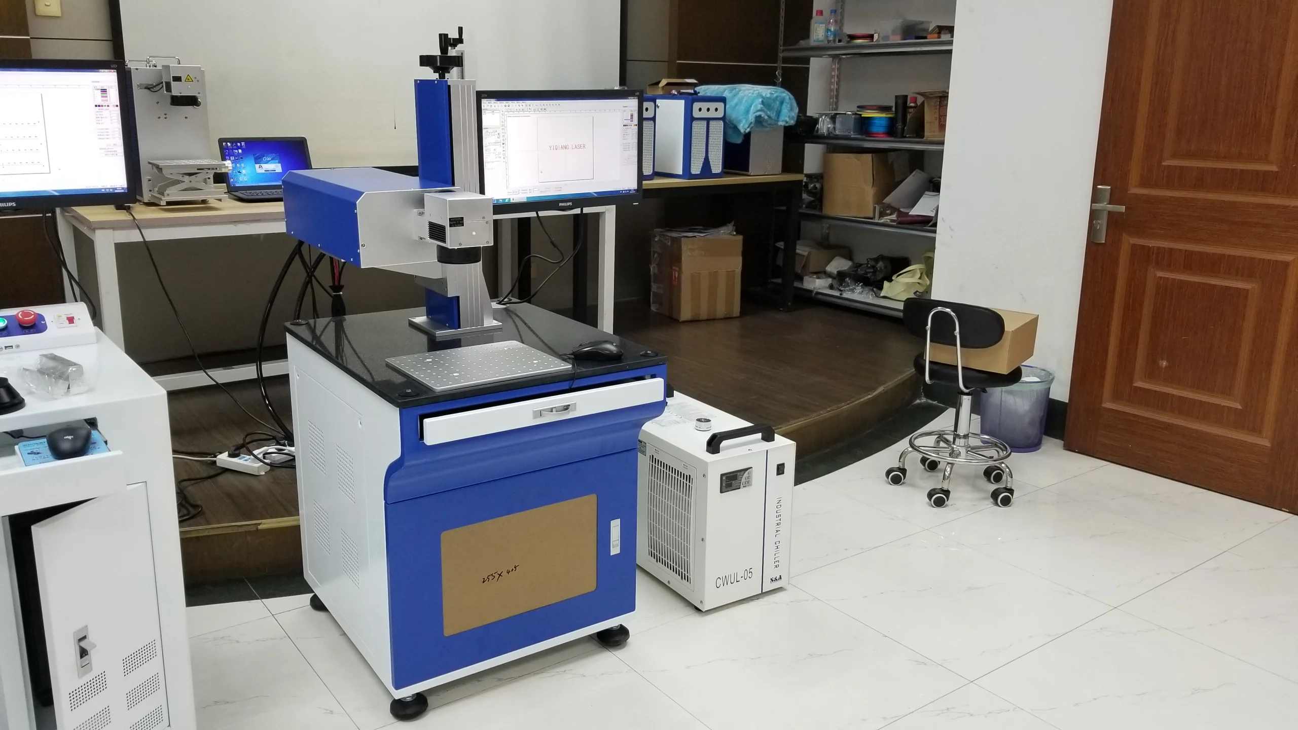High Quality 3W-5W UV Laser Marking Machine for PP Plastic Cable Ties Pulsed Mode with EzCad Control Software for Home Use
