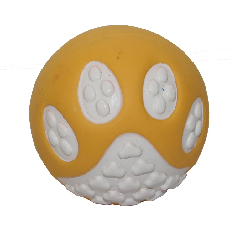 Chinese Factory Best Seller Training Latex Strong Throw Retrieving Little Live Pets Toys Ball Squeaky Dog Fetch Toy