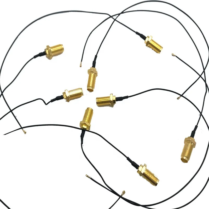 Wifi Router External Antenna Extension Cable RF 0.81 1.13 1.32 1.37 1.48mm UFL TO SMA Pigtail