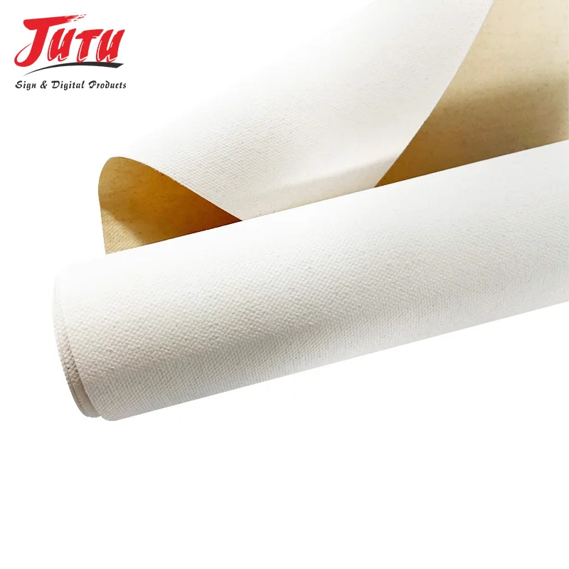 Best Quality Canvas Fabric For Digital Printing Waterproof 100% Cotton Canvas Rolls