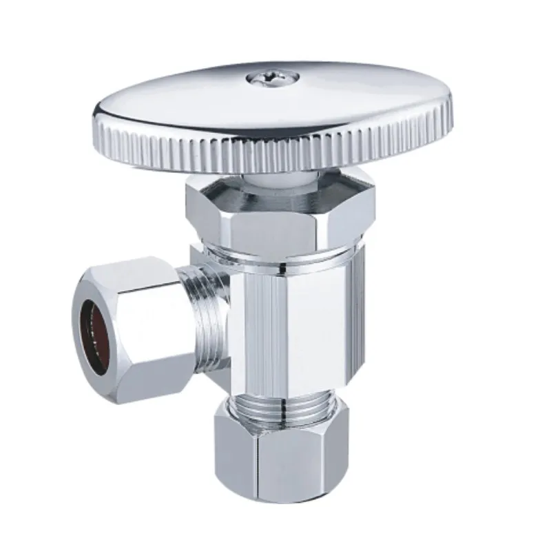 KLOE9614 3/8 OD Comp x угловой стоп-многогранный поворотный клапан pex