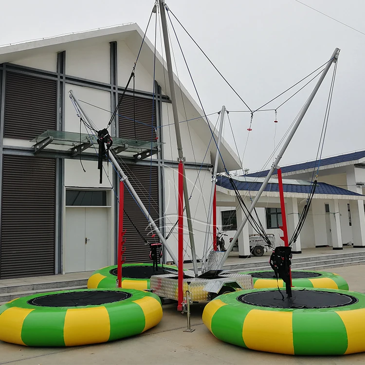 Bungee trampolines for kids game/Indoor trampoline park