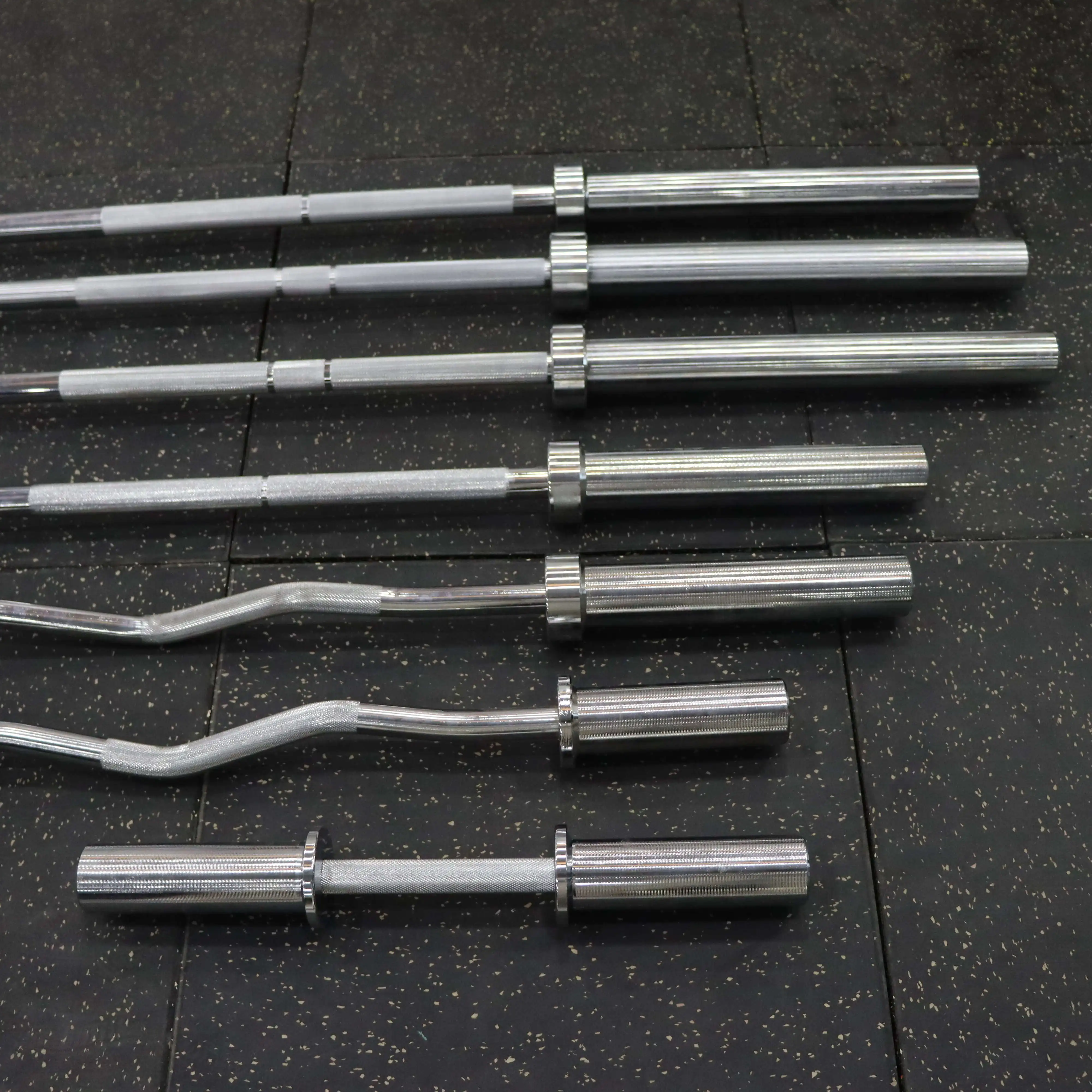 Factory Wholesale Weightlifting Barbell bar Curl Barbell bar for Weight Lifting for Sale