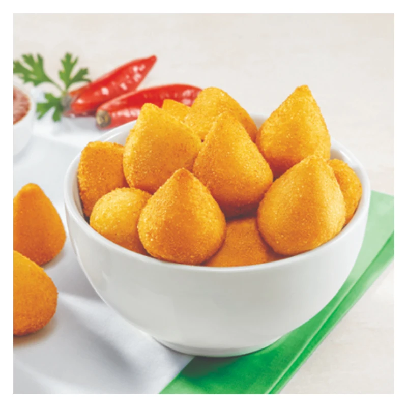 Бразильская жареная пищевая тесто-закуска Coxinha 20