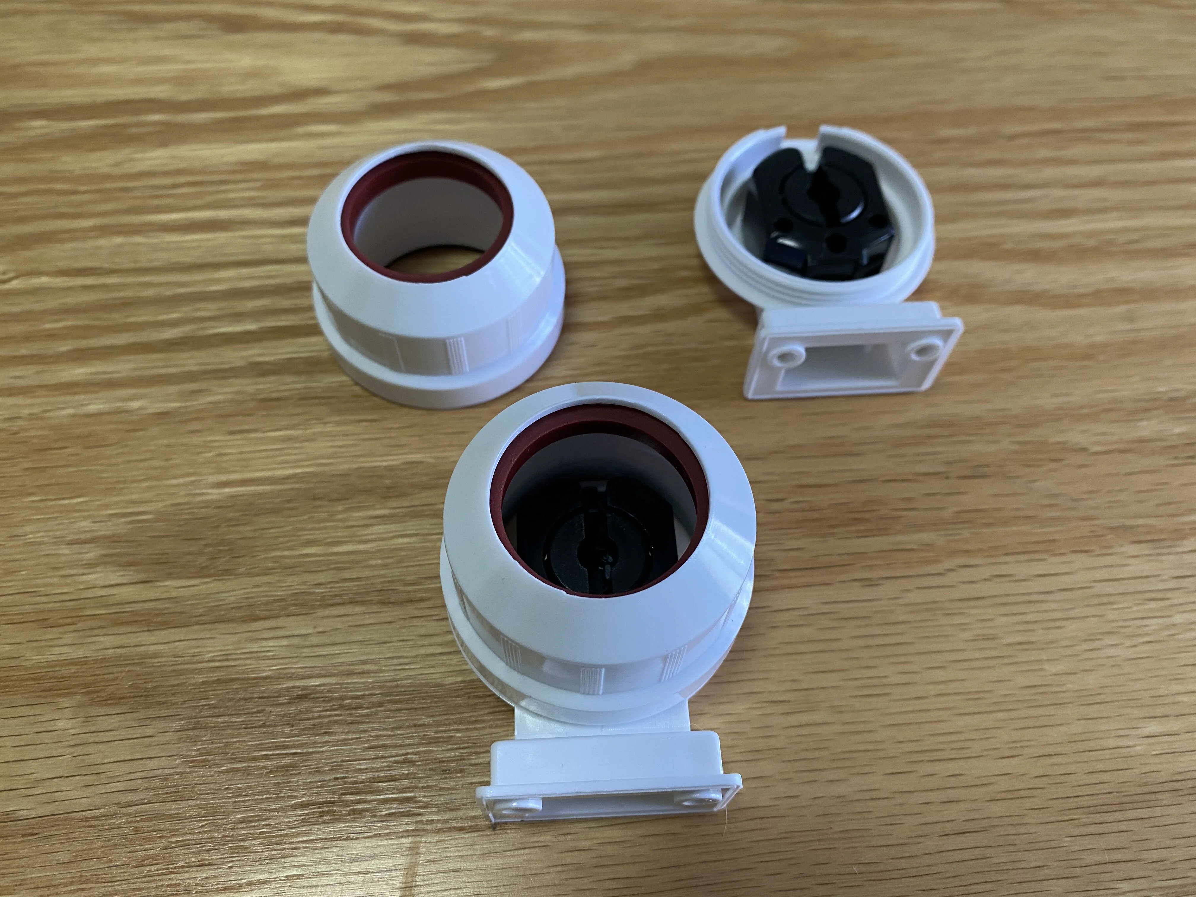 Hot Selling White Plastic T8  G13 End Socket Waterproof  Lampholder