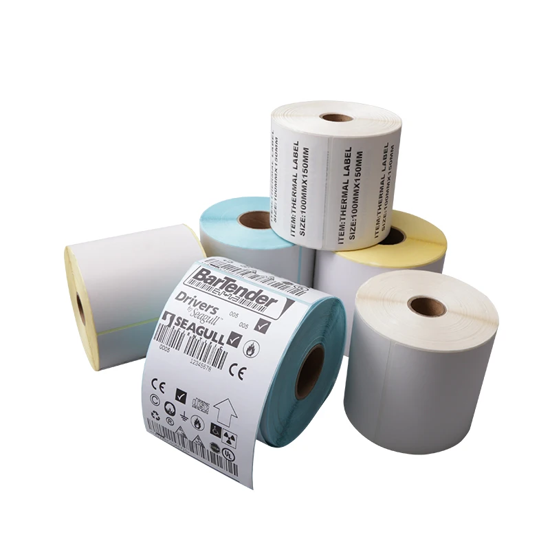 Manufacturers process and directly sell customizable with high viscosity and high quality 4x6 inch thermal label paper