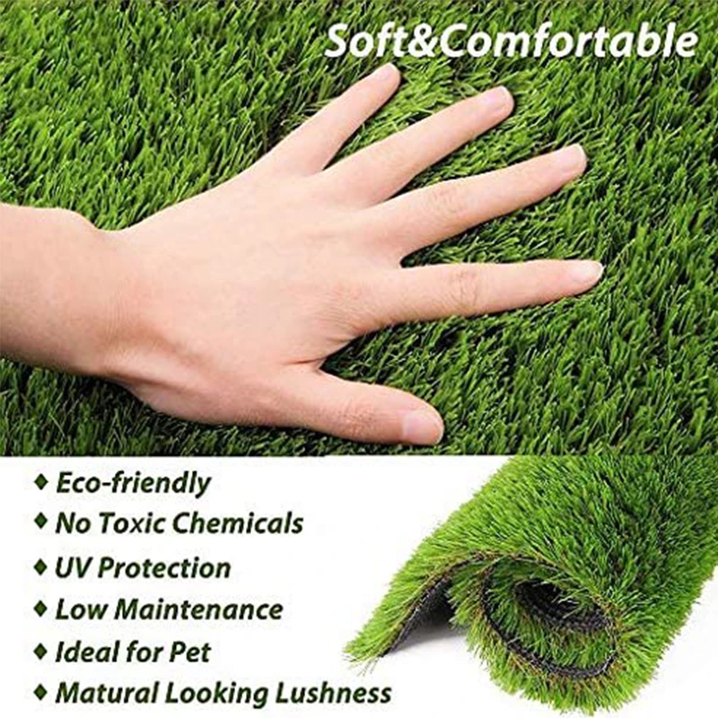 Fast Delivery Yard Carpet Grass Waterproof Artificial Grass Turf Lawn