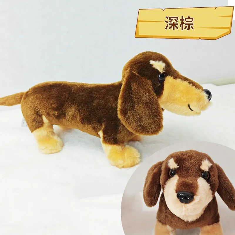 Custom Plush Soft Animal Toys Dog Stuffed Dachshund Doll For Kid Gift  Puppy Plush Toyscute Dachshund Dog Plusies Cartoon Doll