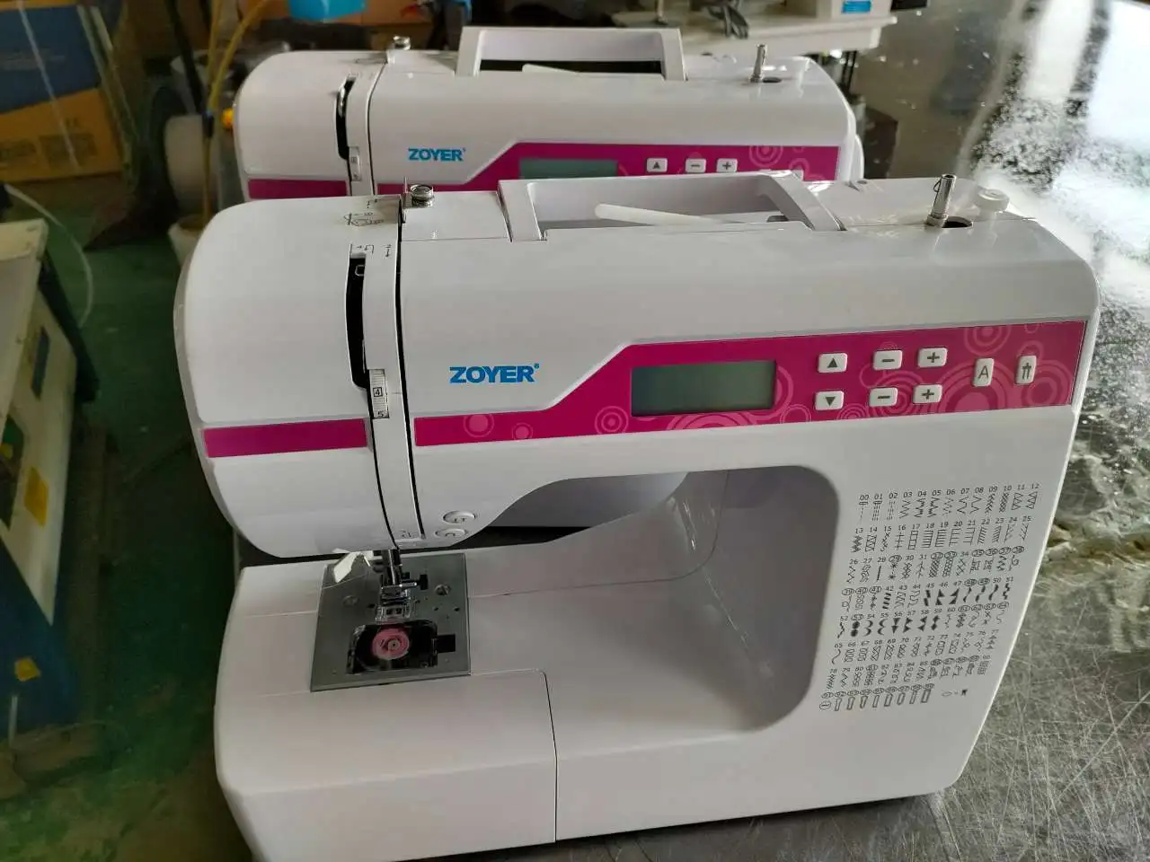 ZY2601 Zoyer domestic sewing machine 200 patterns electronic mini sewing machine