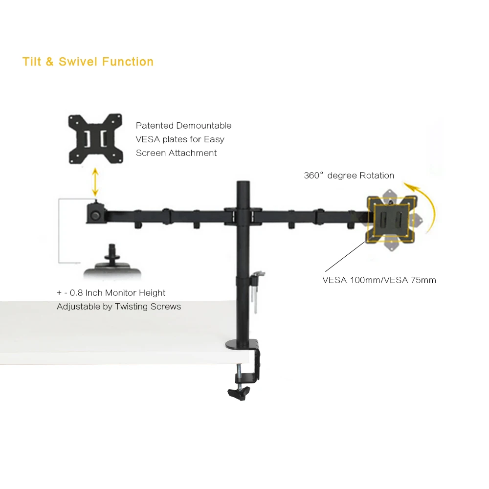 MG monitor 12 inch stand monitor stand riser metal monitor speaker stand