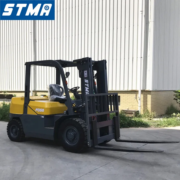 high performance mitsubishi s6s engine forklift 5 ton diesel new 5000 kg forklift