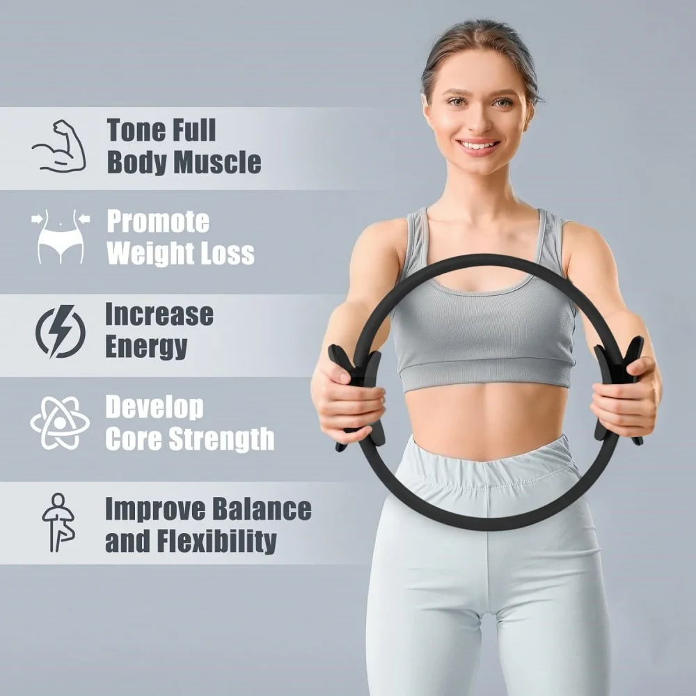 Superior Unbreakable EVA Exercise Magic Circle Fitness Accessories Pilates Ring for Yoga