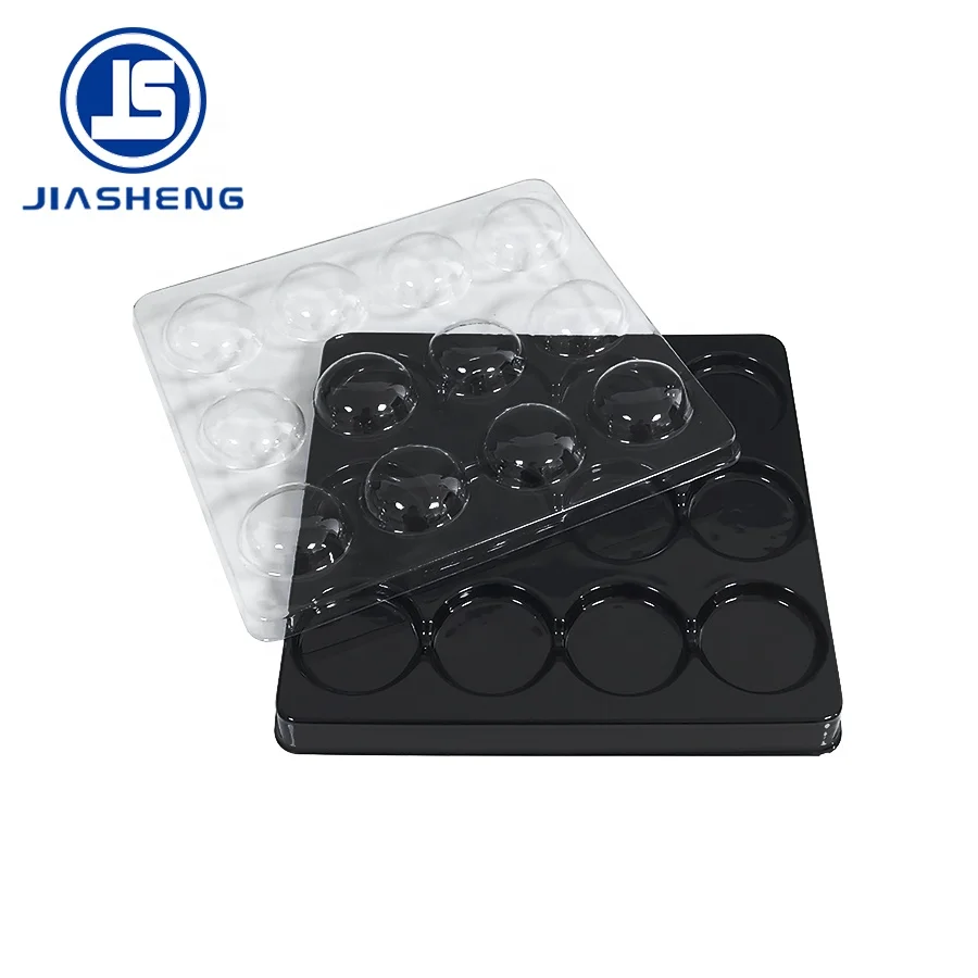 12 полости пищевой термоформованные пластичный волдырь