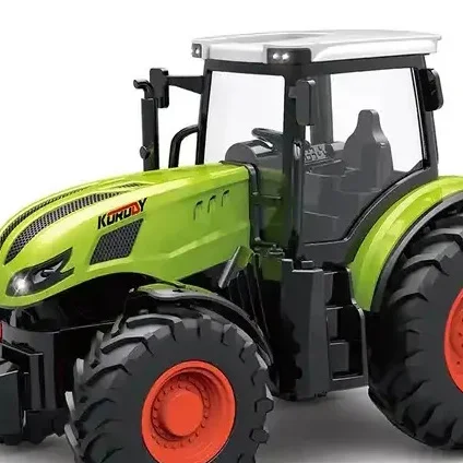 Rc трактор фермерские игрушки 1/24 игрушка с дистанционным управлением сельскохозяйственный