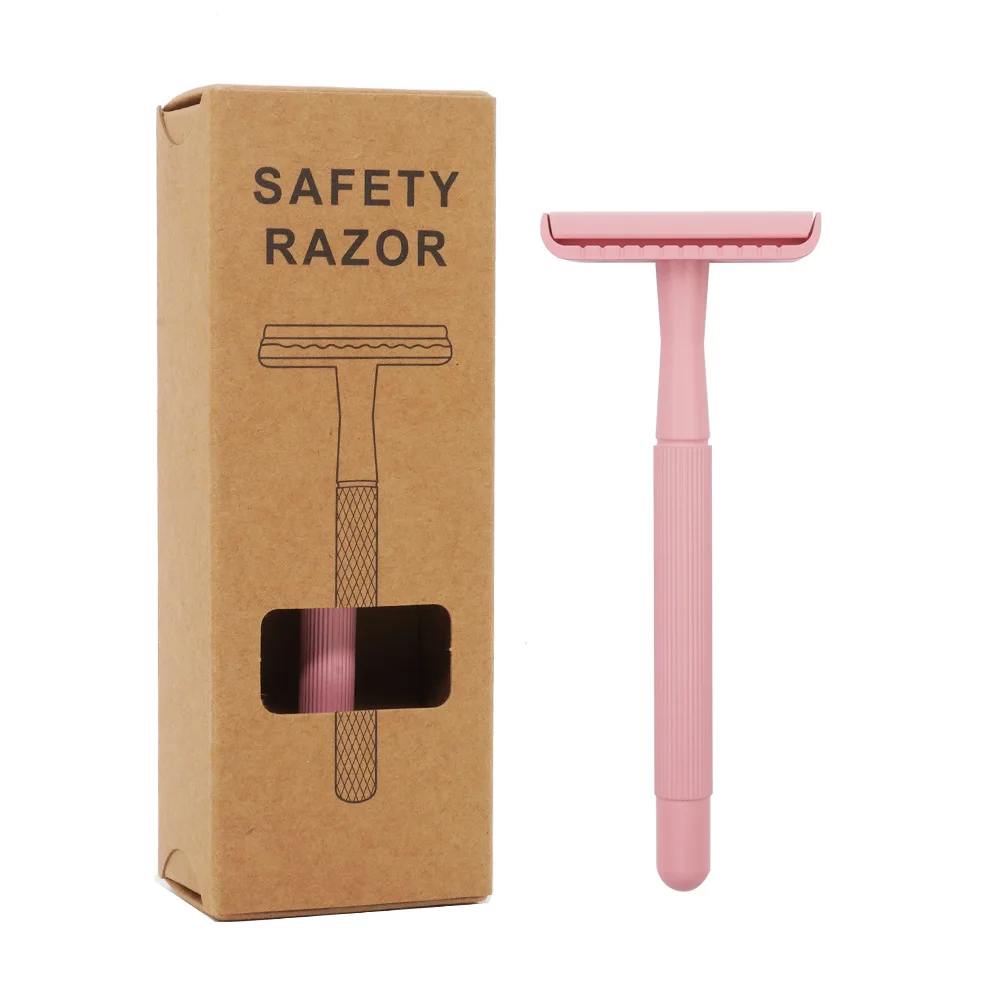 Amazon Hot Selling RTS Shaving Face & Body Hair Removal Safety Razor Lady Shave