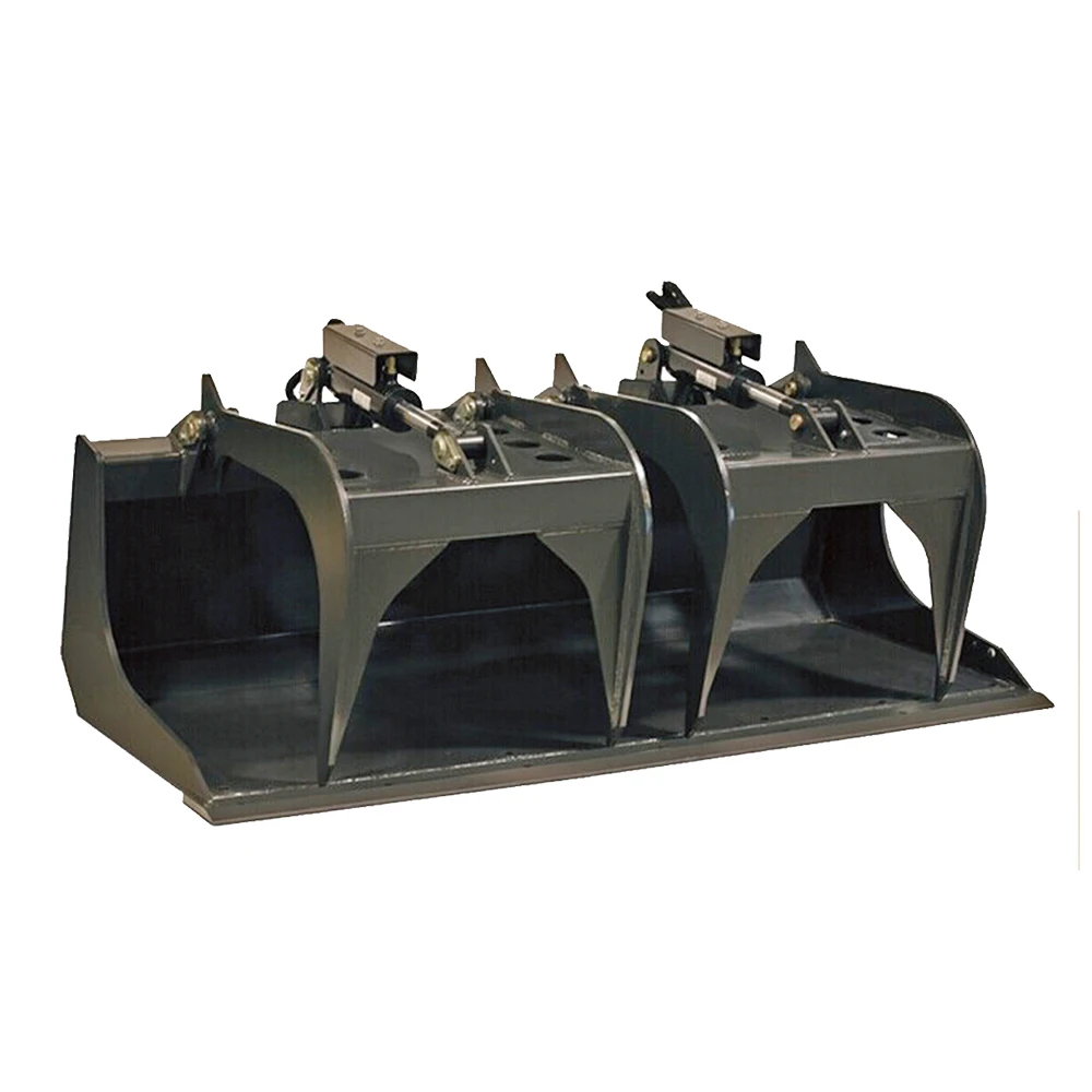 Сплошной донный грейфер ковш для лома болт на режущей кромке