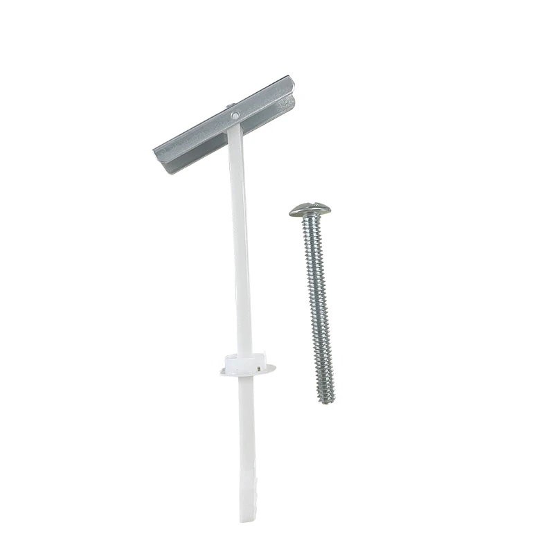 Factory Hot Sale Plastic Strap Toggle Bolt 3/16 1/4 Spring Strap Snap Toggle Anchor With Screw