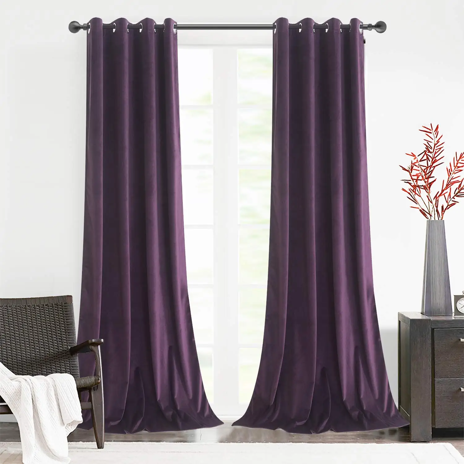 luxury More Colors Choice Velvet Curtains For The Living Room Luxury