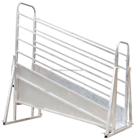 Заводская цена скот регулируемые погрузочные пандусы для крупного рогатого скота коз Овечья лошадь