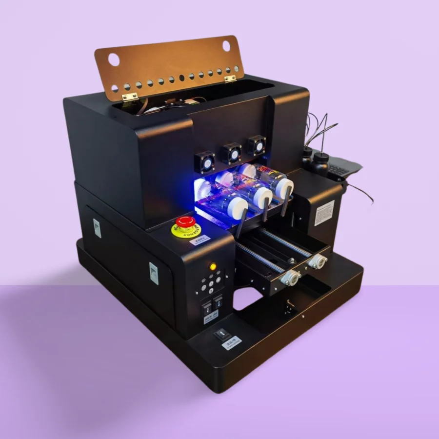 Smallest A3 Size 6 Color UV Flatbed Printer Mobile Phone Case Printer Phone Cover Printing Machine Inkjet Printer