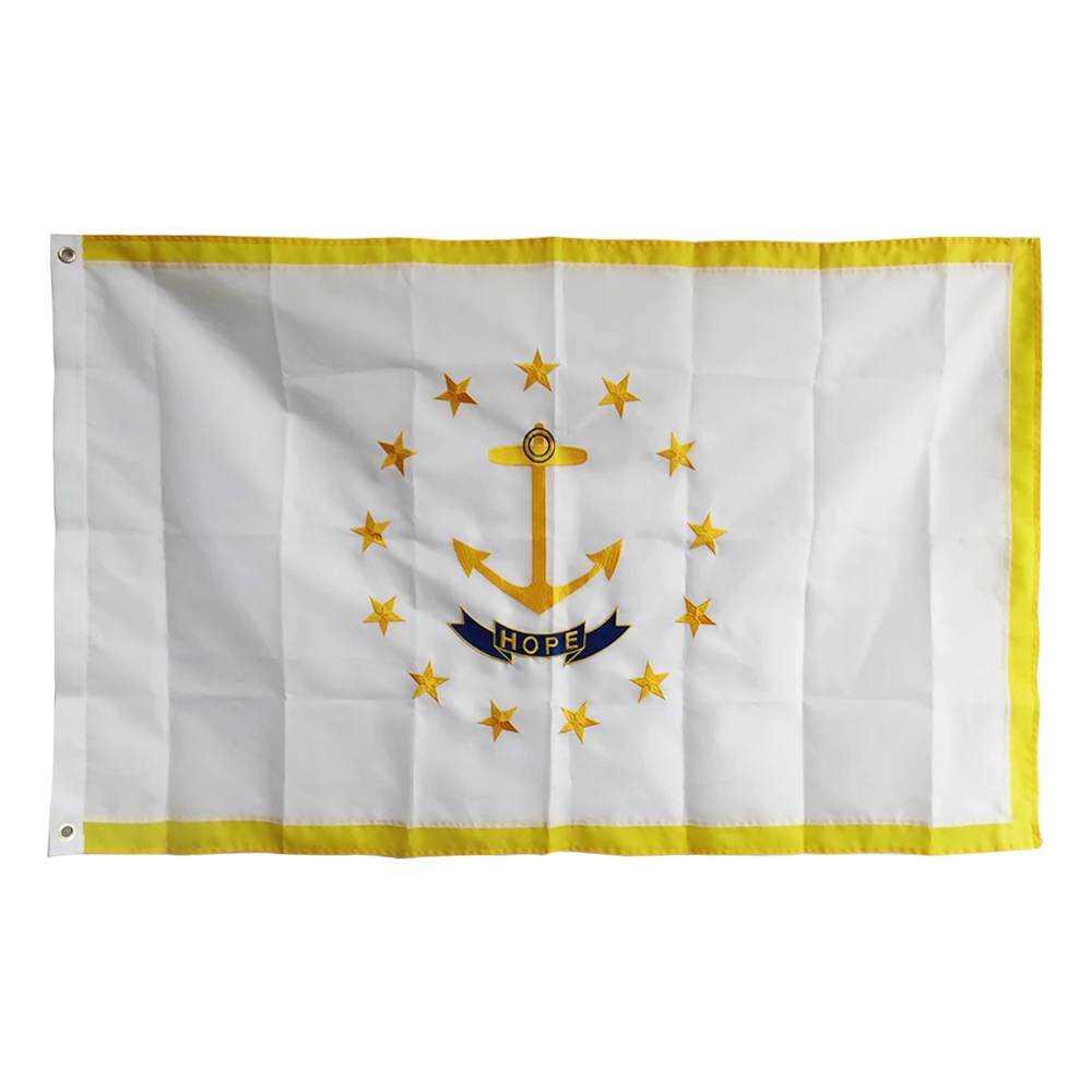 The Embroidery Banner 2024 3X5 FT Rhode Island Flag