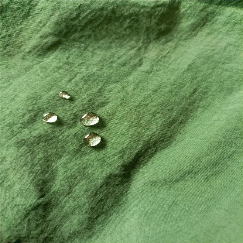 Wrinkle Taslan Nylon Taslon Taffeta Crepe Crinkle Nylon Taslan Fabric Waterproof