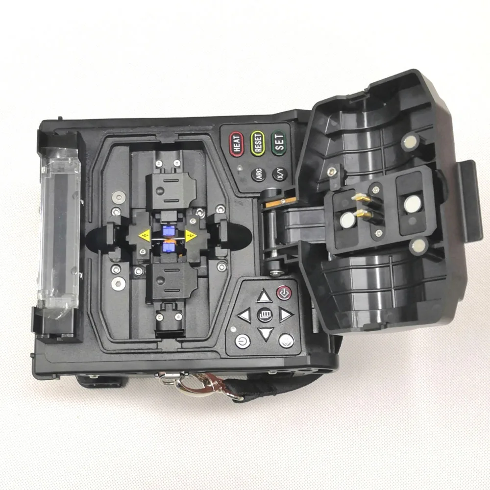 Ftth fusion splicer fiber FTTX Optic welding machine 4 Motos Splicing fiber laser welding machine