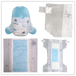 Hot selling economical cotton soft free sample oem baby diapers