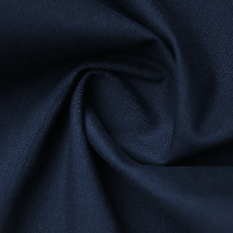 Хорошо тянущаяся сатиновая ткань из хлопка, вискозы, спандекса для брюк, однотонная тянущаяся сатин