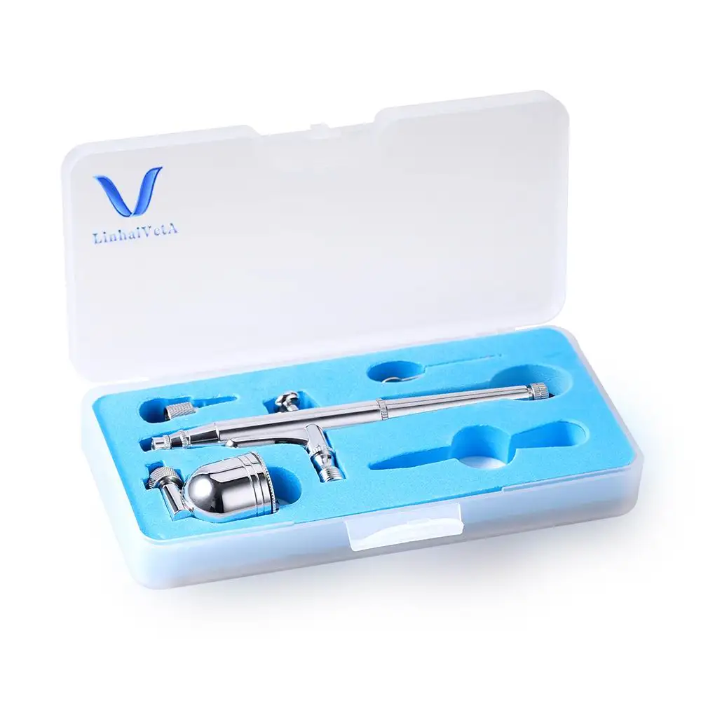 LinhaivetA paint sprayer baking airbrush gun nail set air brush cake kit