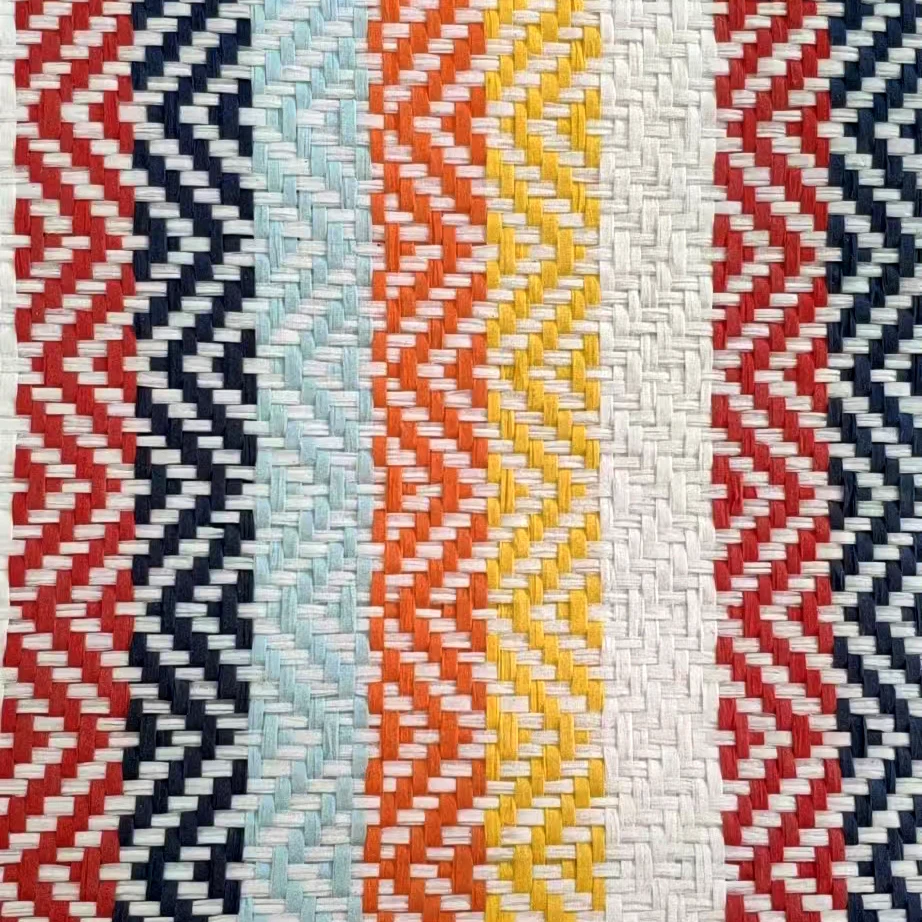 handmade placemat crochet beach bag knitted fabrics home curtain crochet weaving cloth hat woven textile fabric raw material