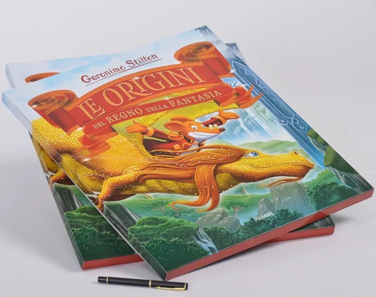 Large format Custom children book publishers in china