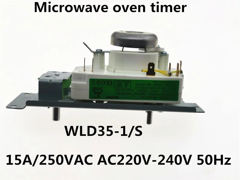 
NEW Microwave oven timer WLD35-1/S WLD35-1 WLD35-2/S 15A 250VAC AC220V-240VAC 220VAC 50Hz 