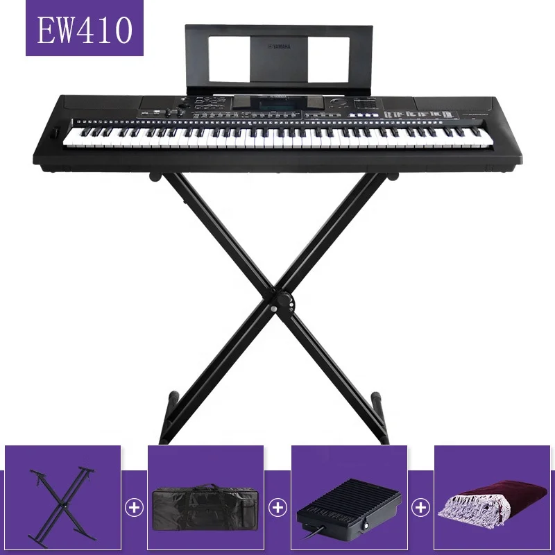  Бренд Ew410 фортепиано 76 клавишная электронная