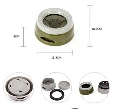 Road Refresher Outdoor Pet Drinking Bowl Resin Dog Cat Tool Water Drinker Anti-Spill Slow Auto-Adjustable Floating Bowl Buoyancy