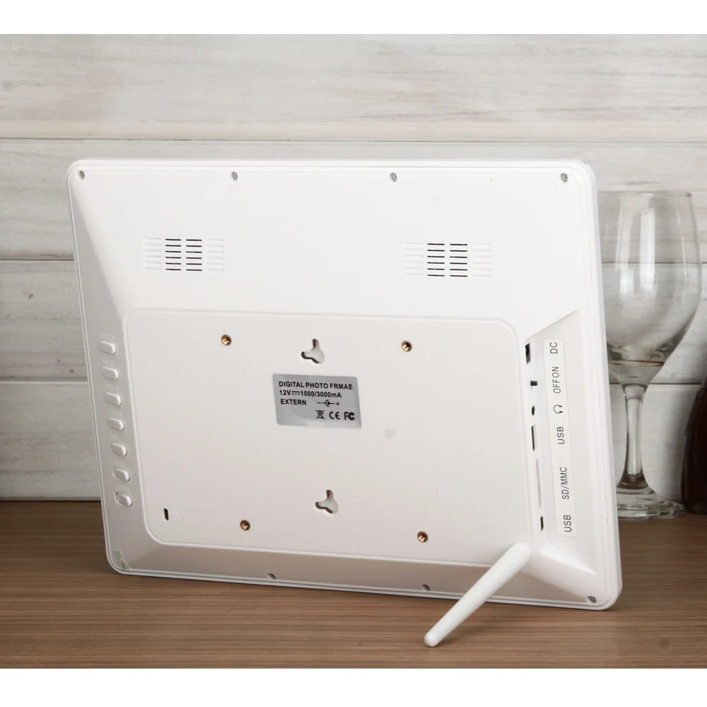 Promotional 10.1 inch hd lcd screen digital photo frame advertising usb sd video picture frame