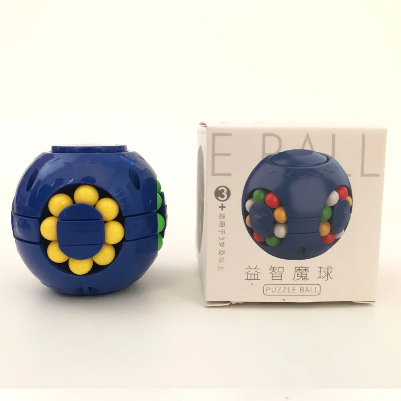 Amazon hot selling Children education magic bean cubes customized new design Fidget Spinner toy for kids