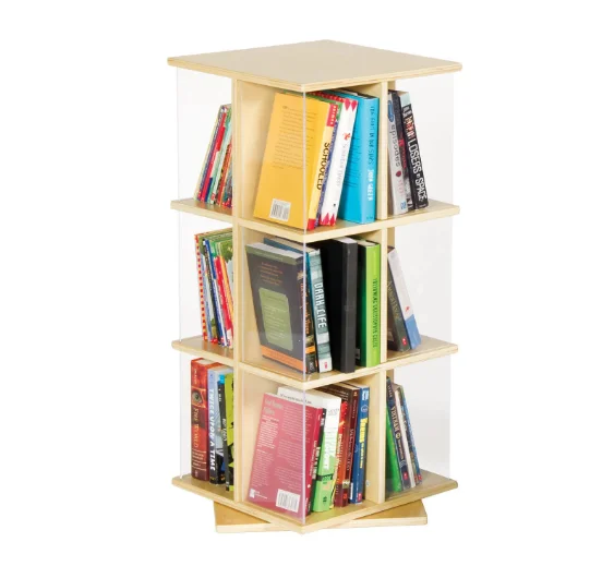 Kids Wooden Toy Display Book Storage Shelf