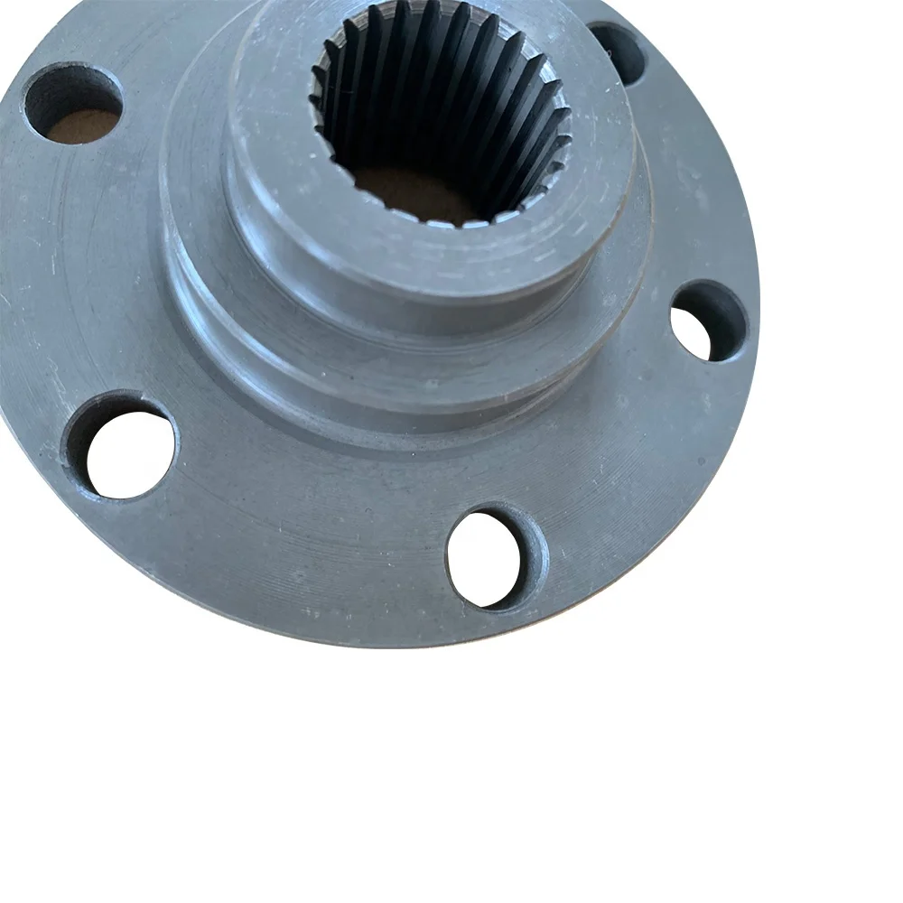 High precision custom steel rigid spline shaft coupling