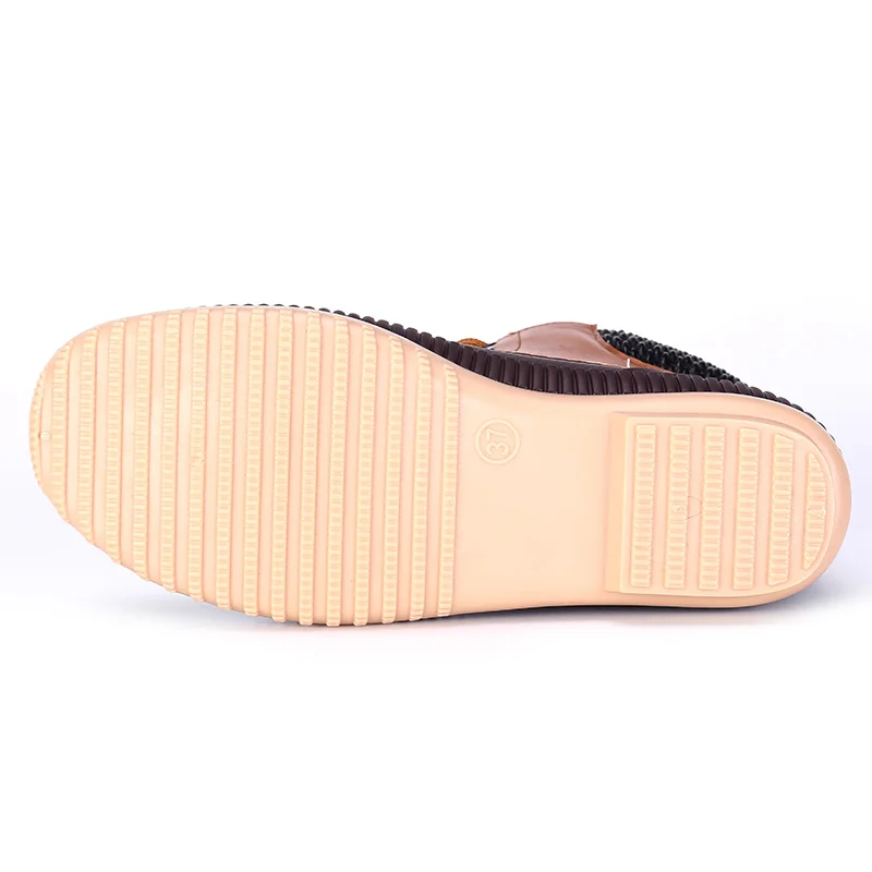 Hot sale Outdoor Lace-up Booties Ankle Women Snow Boots For Ladies