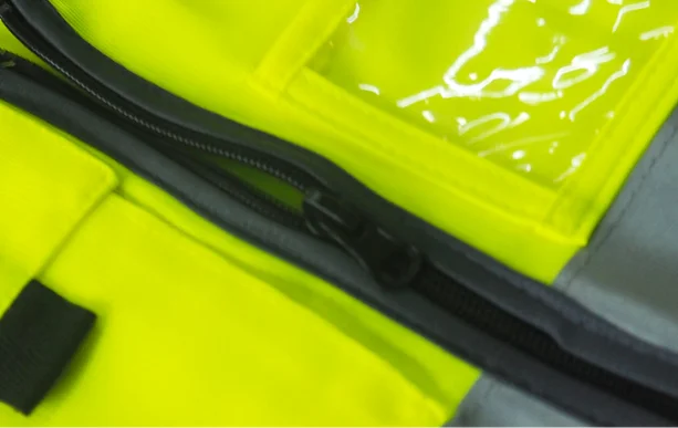 Custom logo print Reflective safety vest EN20471 & CE standard, reflective clothing , reflective vest with pockets