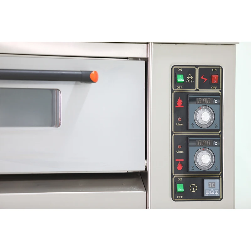 Professional Bakery Machine 2 Deck Industrial Cake Bread Gas Baking Oven