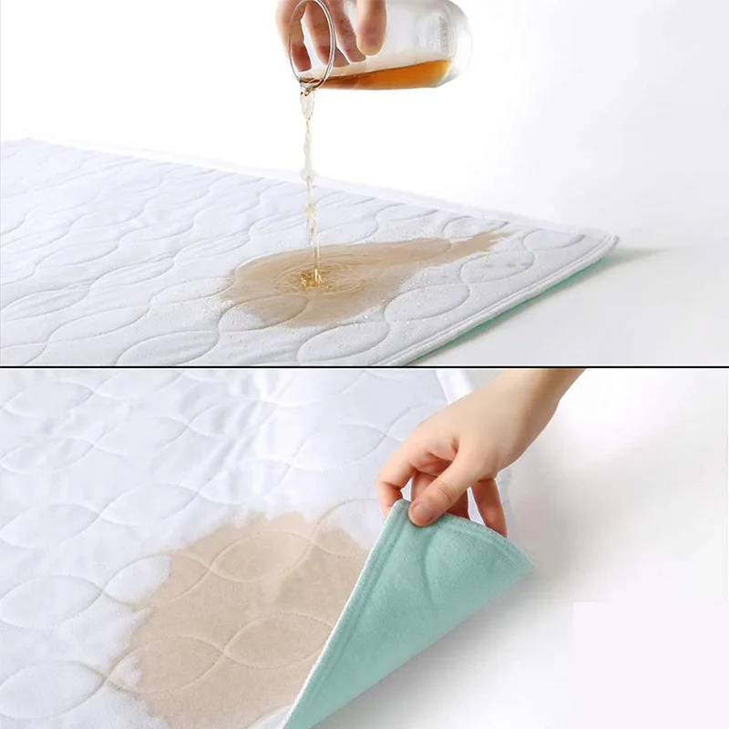 Wholesale Reusable Changing Mat Portable Disposable Mat Custom Washable Incontinence Bed Pad
