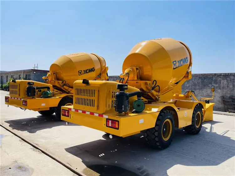 Chinese Brand New 4 Cubic Meters Self Load Concrete Mixer with Truck