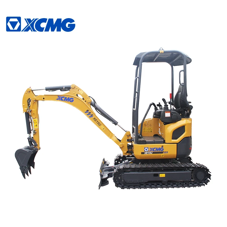 XCMG excavator 1.5 ton 1.2 ton small digger 2 ton  mini excavator machine with price