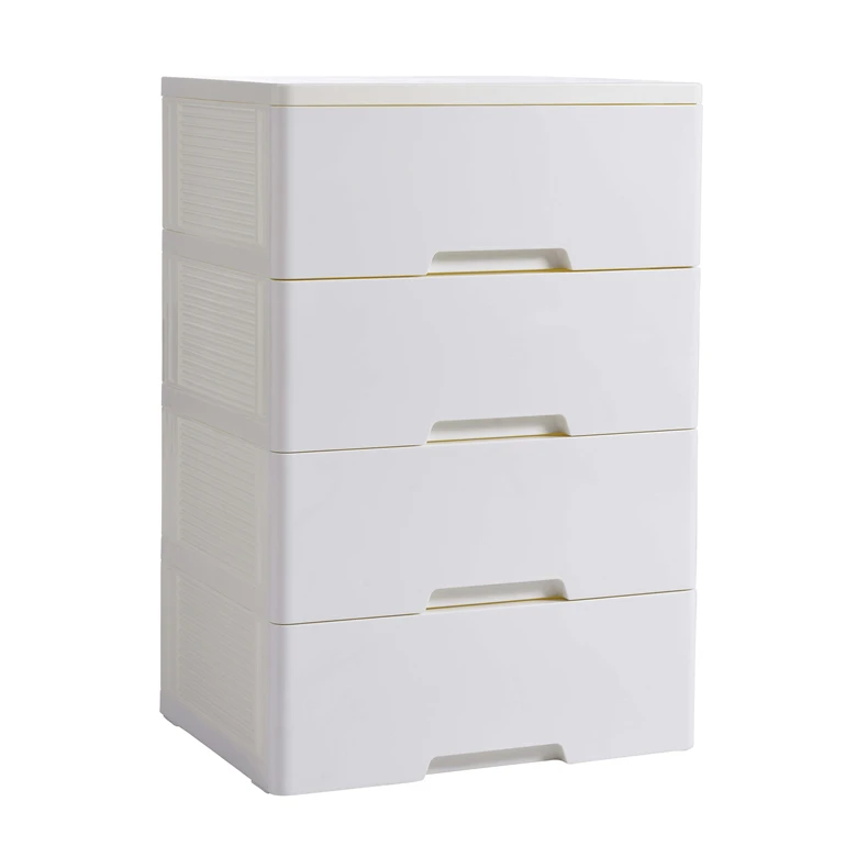 Drawer Type Bedroom Plastic Bedside Cupboard Living Room Storage Cabinet