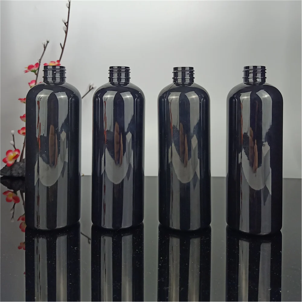 2024 150ml 200ml 250ml PET Colorful  Cosmetic Packaging Bottle with aluminum cover Lotion Container plastic bottle
