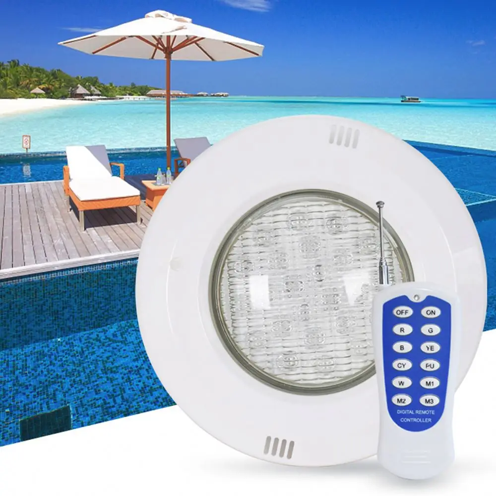 New Pool Lamp Rgb Led Outdoor Swimming Pool Fountain Lamp Water Lighting Party Decoration Swimming Pool Lights