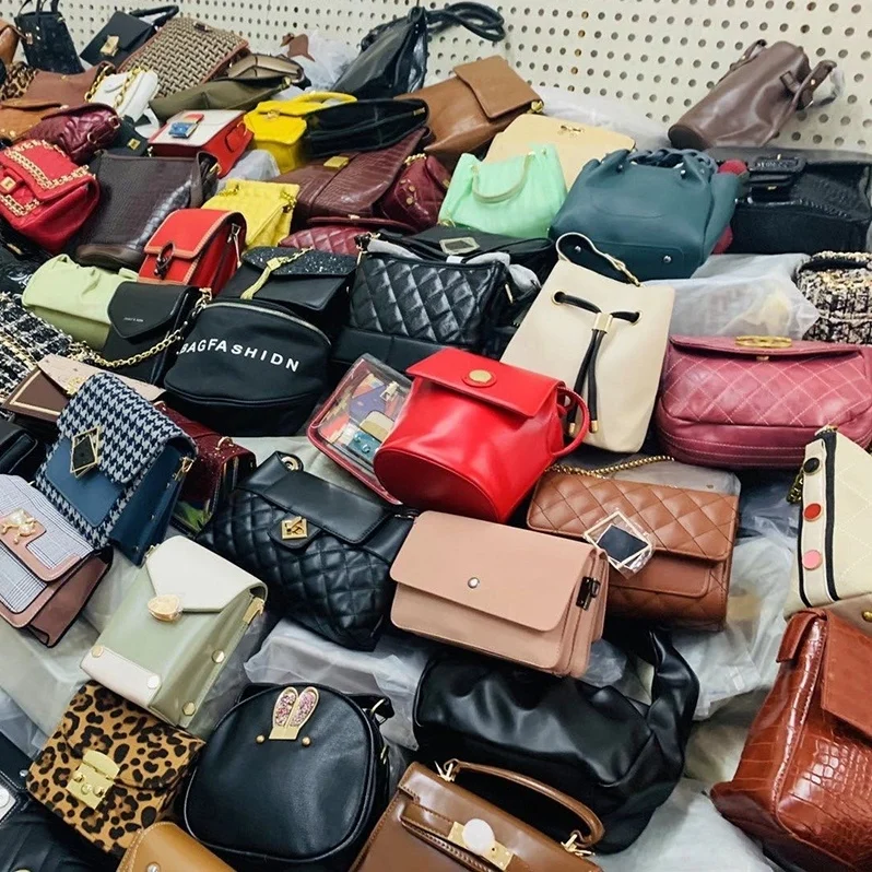 High quality selected vip used bags Second Hand Leather Wholesale Used Handbags Leather Used Bags In Bales second hand bags