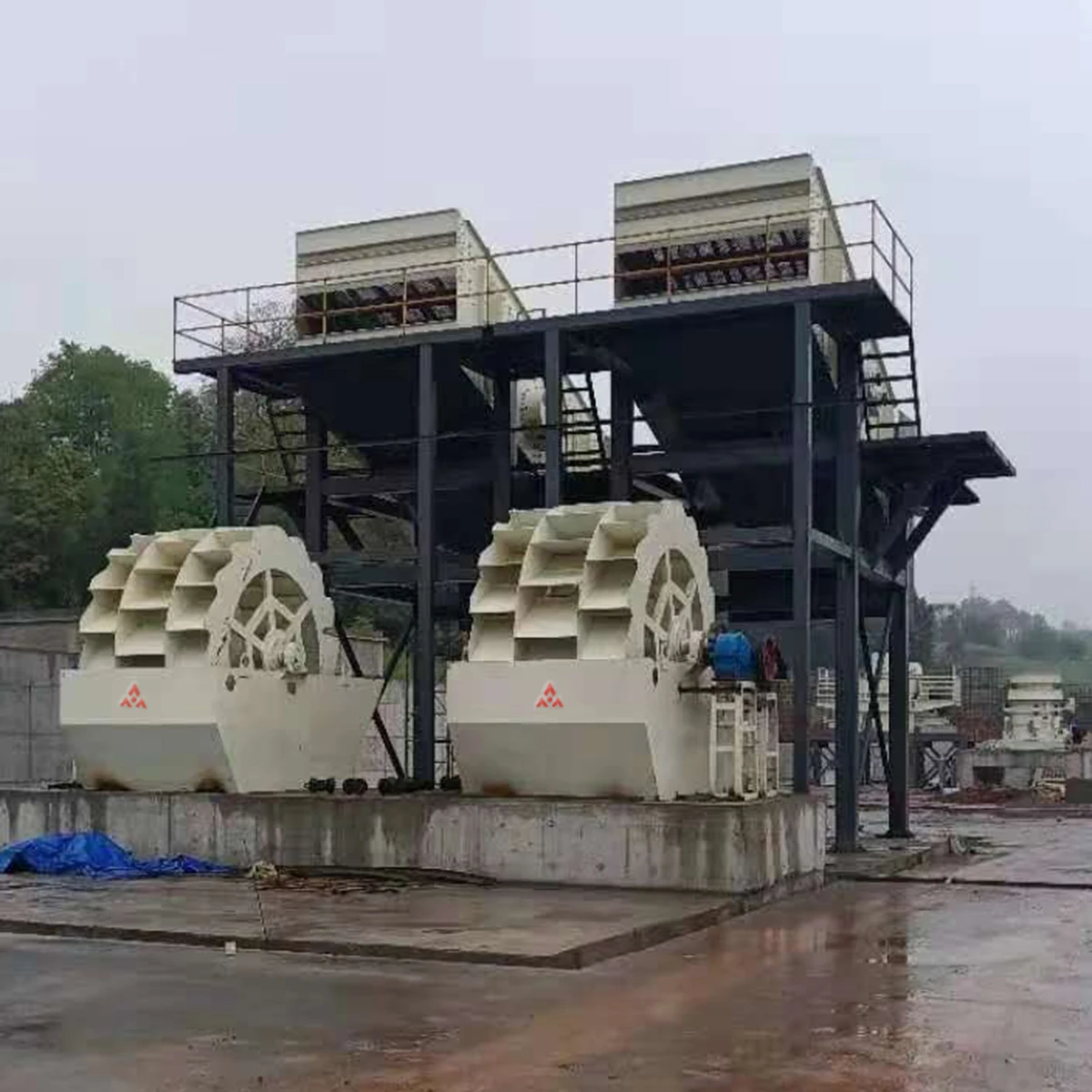 Professional Bucket Wheel Sand Washing Machine for Precision Sand Washing